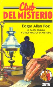 CARTA ROBADA+CRIMENES RUE MORGUE CLUB MISTERIO, de ALLAN POE | portada del libro