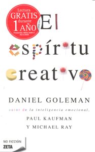 ESPIRITU CREATIVO ZB, de GOLEMAN | portada del libro
