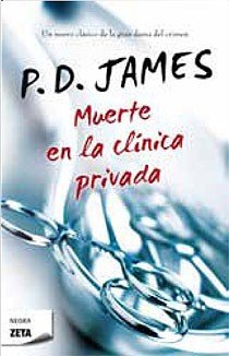 MUERTE EN LA CLINICA PRIVADA, de JAMES | portada del libro