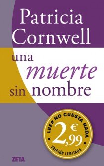 UNA MUERTE SIN NOMBRE, de CORNWELL | portada del libro