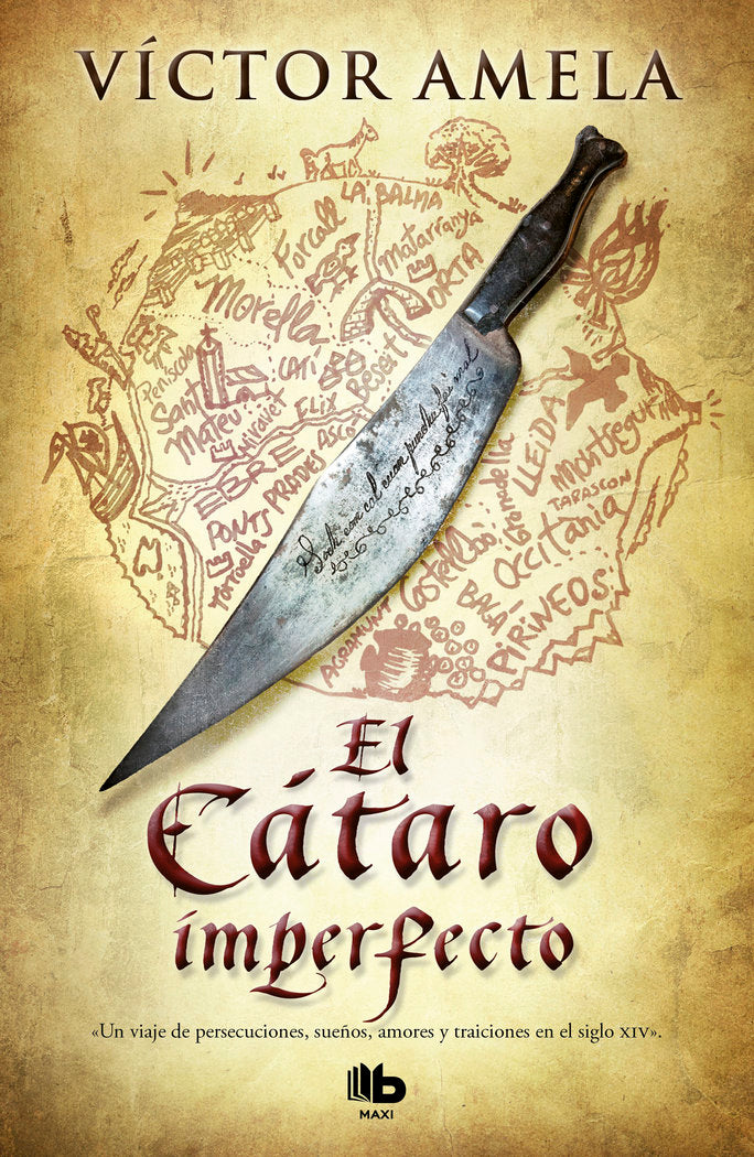 El Cátaro imperfecto, de Amela, Víctor | portada del libro