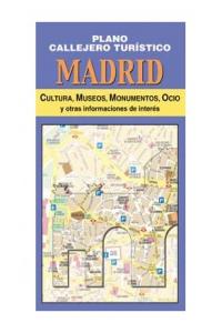 Plano callejero turístico de Madrid, de AA.VV. | portada del libro