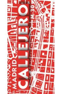 Callejero Madrid M-30 2013 pequeño | portada del libro