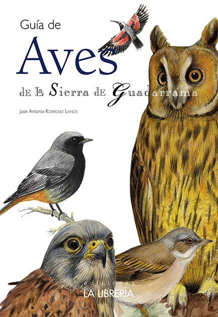 Guía de aves de la Sierra de Guadarrama, de Rodriguez Llanos | portada del libro