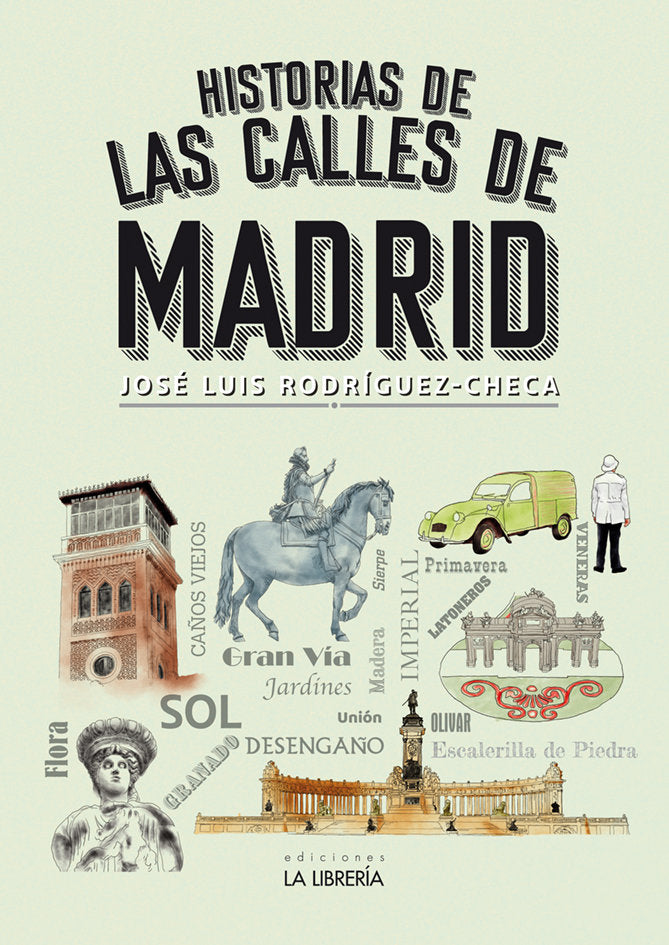 HISTORIA DE LAS CALLES DE MADRID, de RODRIGUEZ - CHECA | portada del libro