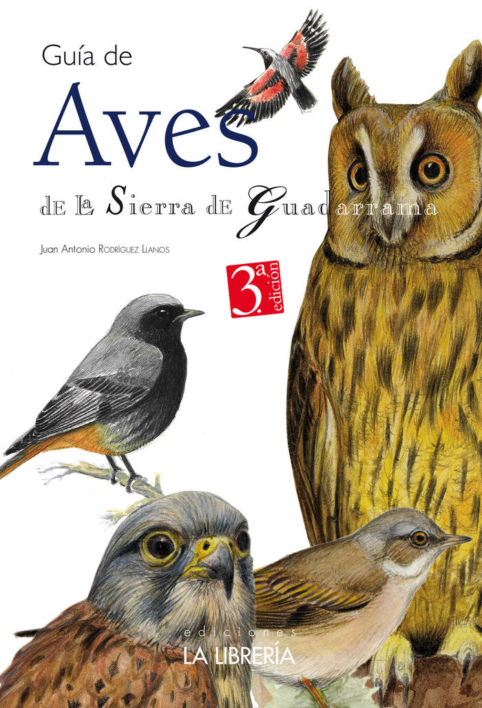 GUIA DE AVES DE LA SIERRA DE GUADARRAMA, de RODRIGUEZ LLANOS, JUAN ANTONIO | portada del libro