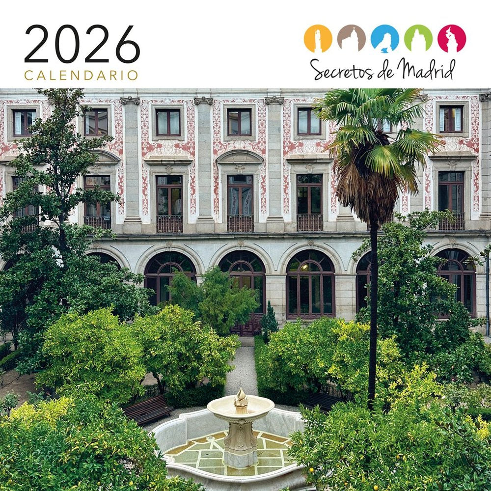 CALENDARIO 2026 SECRETOS DE MADRID, de GARCIA DEL MORAL, MANU | portada del libro