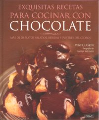 EXQUISITAS RECETAS PARA COCINAR CON CHOCOLATE, de Laskin, Avner | portada del libro