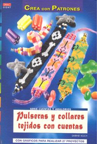 Serie Cuentas y Abalorios ánº 47. PULSERAS Y COLLARES TEJIDOS CON CUENTAS, de Koch, Sabine | portada del libro