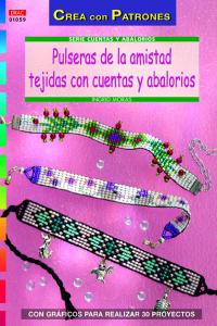Pulseras de la amistad tejidas con cuentas y abalorios, de Moras | portada del libro