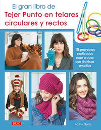 El gran libro de Tejer Punto en telares circulares y rectos, de Norris, Kathy | portada del libro