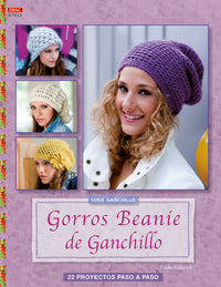 Gorros Beanie de ganchillo, de Kiedaisch, Frauke | portada del libro