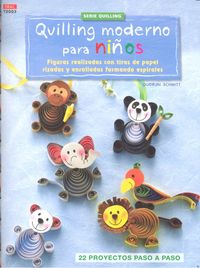 Quilling moderno para niños, de Schmitt, Gudrun | portada del libro
