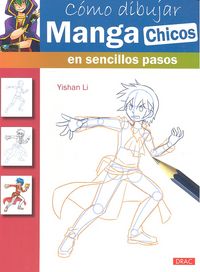 Cómo dibujar Manga Chicos en sencillos pasos, de Li | portada del libro