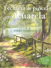 Técnicas de pincel en acuarela, de Harrison | portada del libro