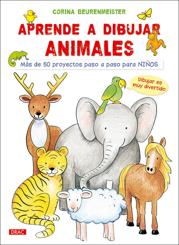 Aprende a dibujar animales, de Beurenmeister | portada del libro