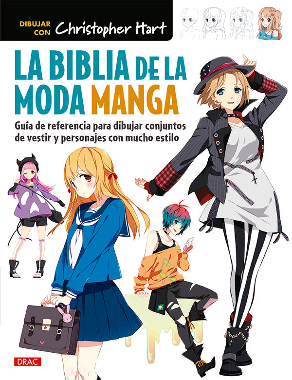 La biblia de la moda manga, de Hart, Christopher | portada del libro