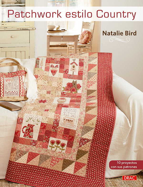 Patchwork estilo Country, de Bird, Natalie | portada del libro