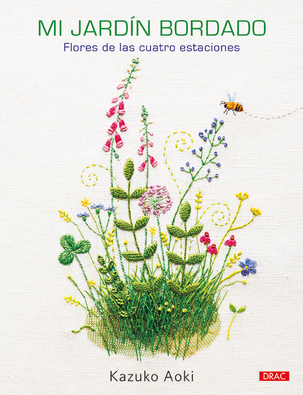 Mi jardín bordado, de Aoki | portada del libro