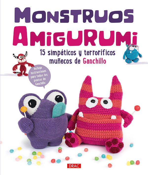 Monstruos amigurumi, de Varios autores | portada del libro