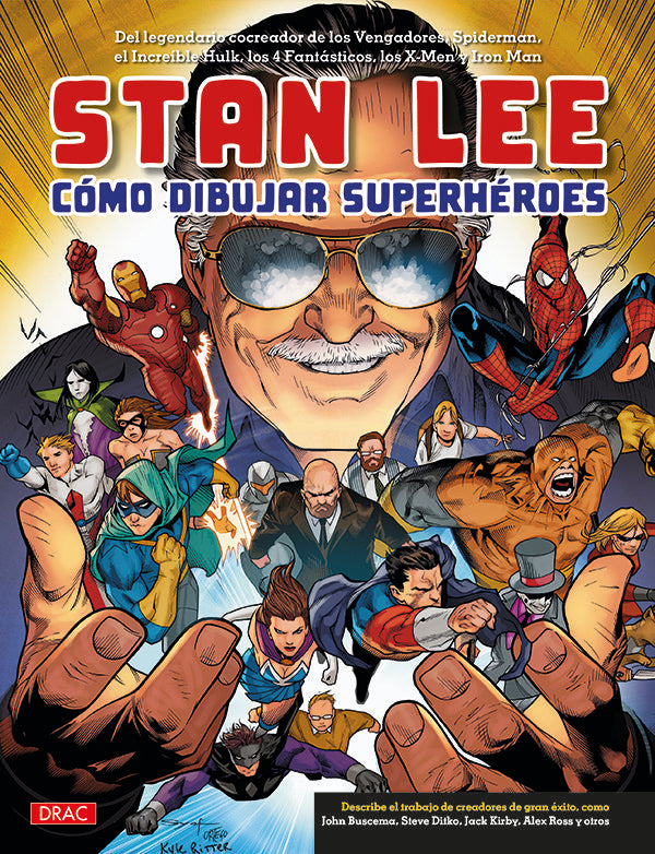 Stan Lee. Cómo dibujar superhéroes, de Lee | portada del libro