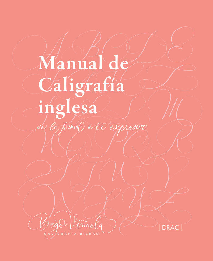Manual de caligrafía inglesa. De lo formal a lo expresivo, de Viñuela Galarraga | portada del libro