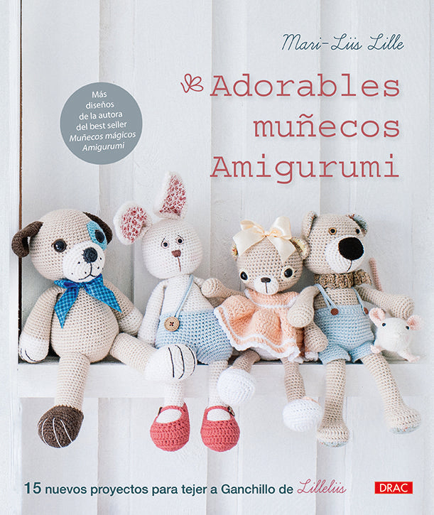 Adorables muñecos amigurumi, de Lille | portada del libro
