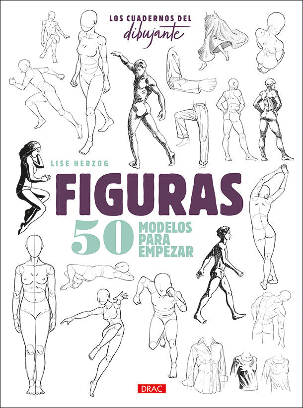 Los cuederno del dibujante. Figuras, de Herzog, Lise | portada del libro