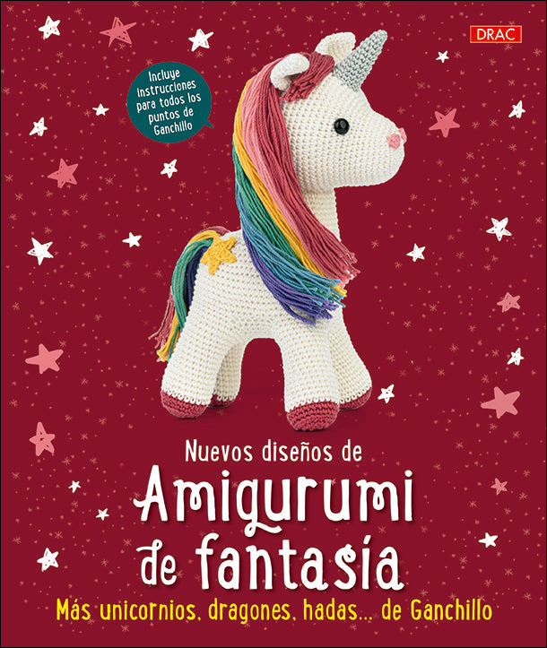 Nuevos diseños de Amigurumi de fantasía, de Varios autores | portada del libro