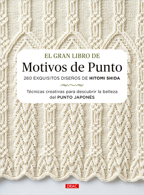 EL GRAN LIBRO DE MOTIVOS DE PUNTO, de SHIDA, HITOMI | portada del libro