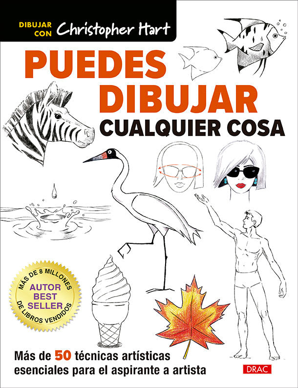 PUEDES DIBUJAR CUALQUIER COSA, de HART, CHRISTOPHER | portada del libro