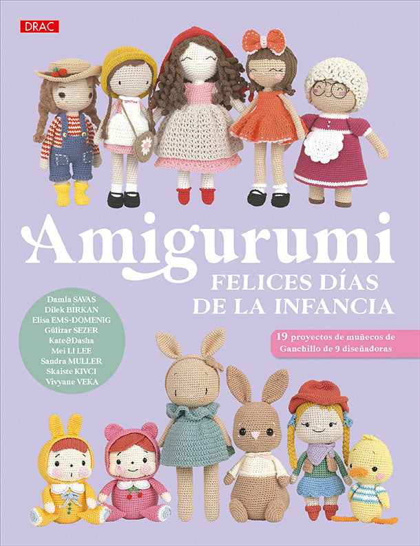 AMIGURUMI FELICES DIAS DE LA INFANCIA, de VARIOS AUTORES | portada del libro