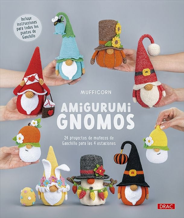 AMIGURUMI GNOMOS, de AA.VV. | portada del libro