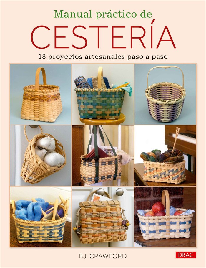 MANUAL PRACTICO DE CESTERIA, de BJ CRAWFORD | portada del libro