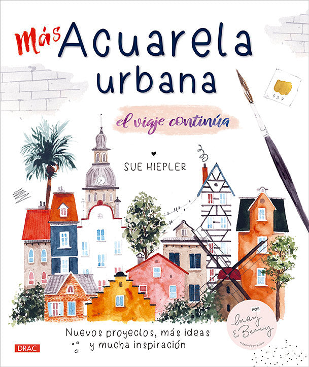 MAS ACUARELA URBANA, de HIEPLER, SUE | portada del libro