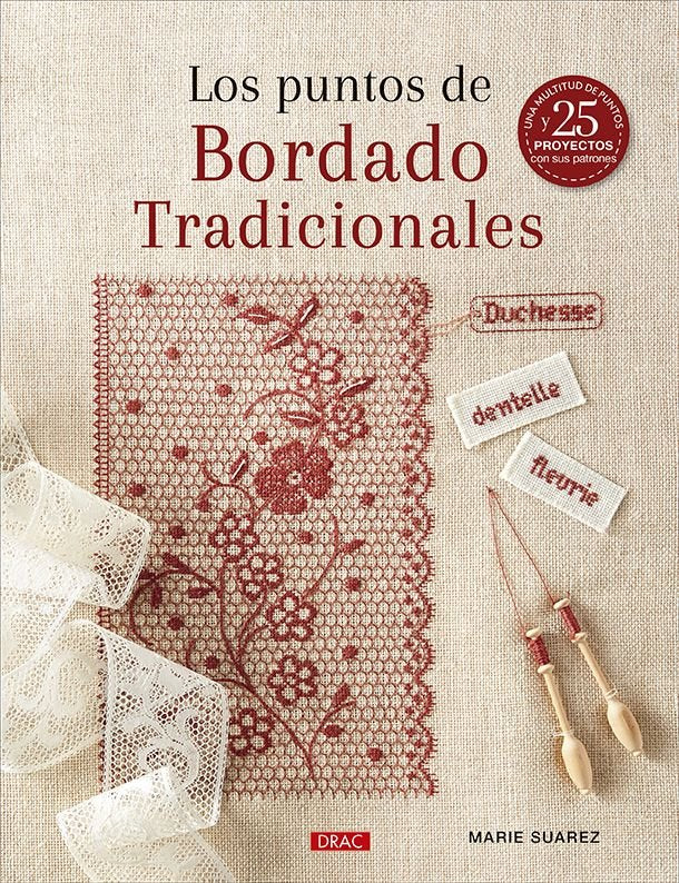 Los puntos de bordado tradicionales, de Marie Suarez | portada del libro