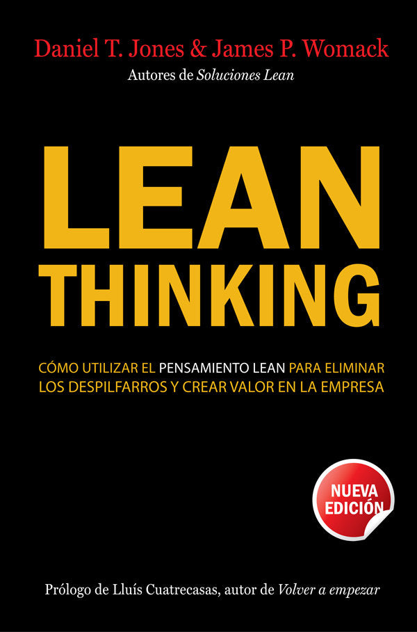 Lean Thinking, de Jones, Daniel T. | portada del libro