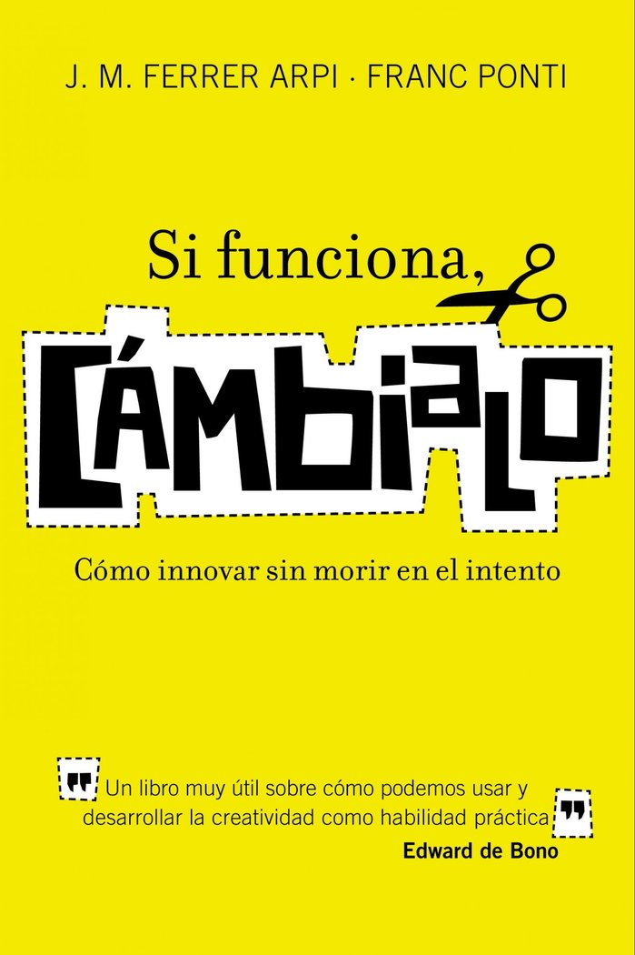 Si funciona, cámbialo, de Ponti, Franc | portada del libro