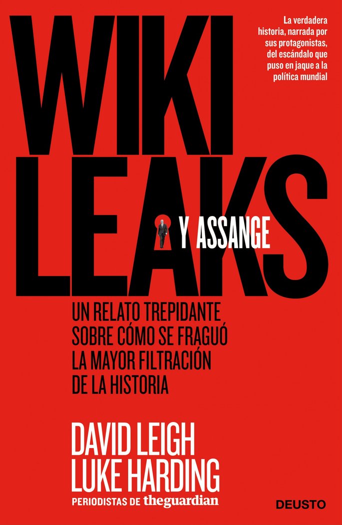 WikiLeaks y Assange, de Leigh | portada del libro