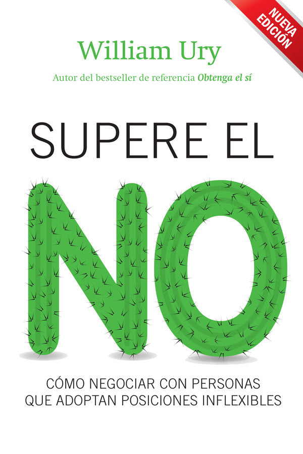 Supere el no, de Ury | portada del libro