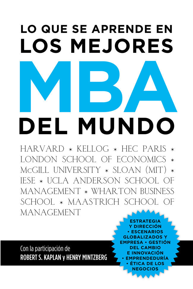 Lo que se aprende en los mejores MBA del mundo, de Garrido Morales | portada del libro
