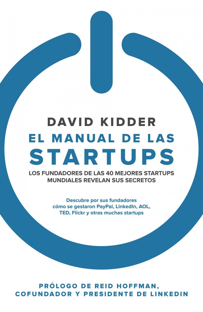 El manual de las startups, de Kidder, David S. | portada del libro