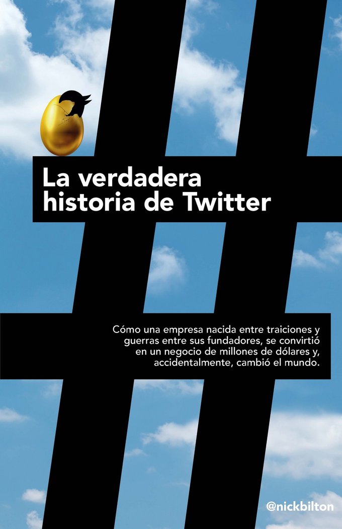 La verdadera historia de Twitter, de Bilton, Nick | portada del libro