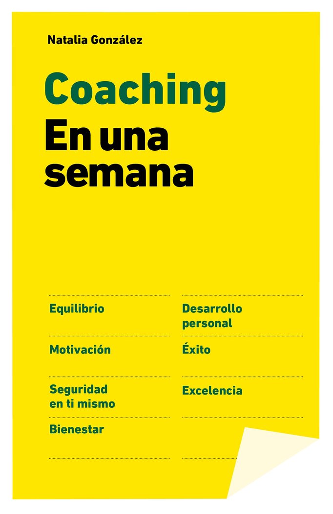 Coaching en una semana, de González Villar | portada del libro