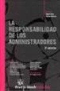 RESPONSABILIDAD DE LOS ADMINISTRADORES, LA, de BELTRAN | portada del libro