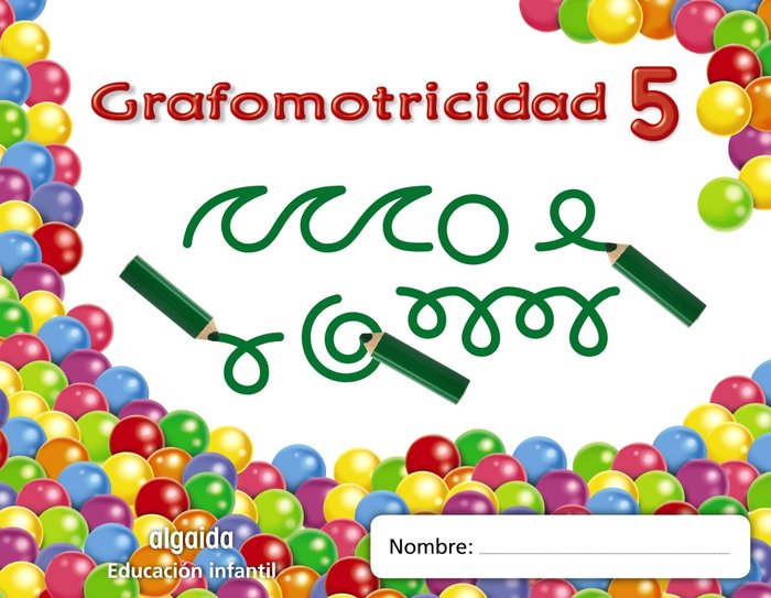 Trazos y trazos 5. Grafomotricidad, de Campuzano Valiente | portada del libro