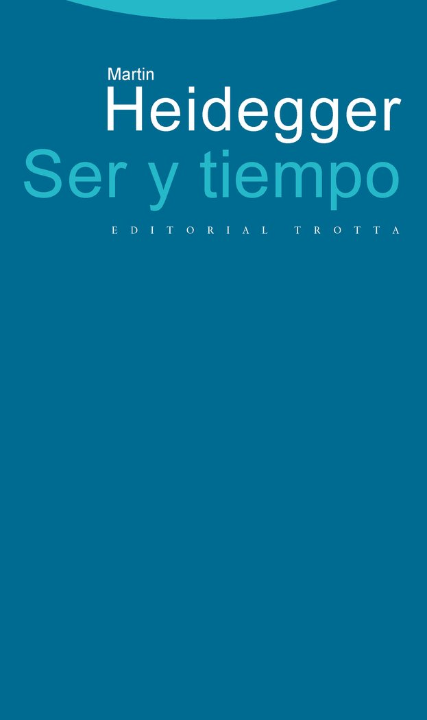 SER Y TIEMPO 7ｦED, de Heidegger | portada del libro
