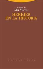 HEREJES EN LA HISTORIA, de Mar Marcos | portada del libro