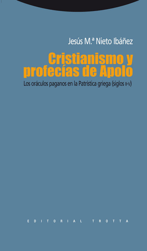 CRISTIANISMO Y PROFECIAS DE APOLO [POD], de Nieto Ibáñez | portada del libro