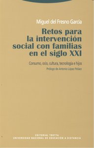 RETOS PARA LA INTERVENCION SOCIAL CON FAMILIAS, de del Fresno García | portada del libro